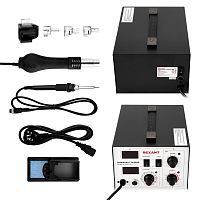 Паяльная станция Rexant R852AD+, 100-500°C, LED дисплей  картинка